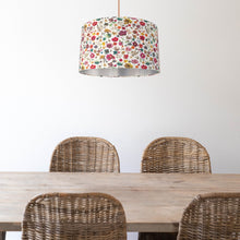 Load image into Gallery viewer, Liberty of London Floral Edit with brushed silver lampshade