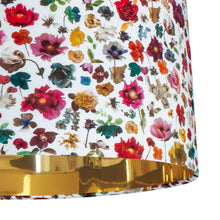 Load image into Gallery viewer, Liberty of London Floral Edit with mirror gold lampshade