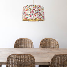 Load image into Gallery viewer, Liberty of London Floral Edit with mirror gold lampshade