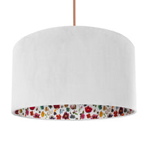 Load image into Gallery viewer, Liberty of London Floral Edit with ivory velvet lampshade