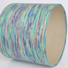 Load image into Gallery viewer, Liberty of London soft stripe with champagne metallic lampshade