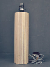 Load image into Gallery viewer, Birch wooden table lamp base