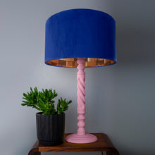 Load image into Gallery viewer, Royal blue velvet with mirror copper liner