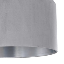 Load image into Gallery viewer, Soft grey velvet with brushed silver liner