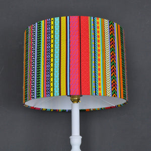 The Light Project: Bold Stripes lampshade